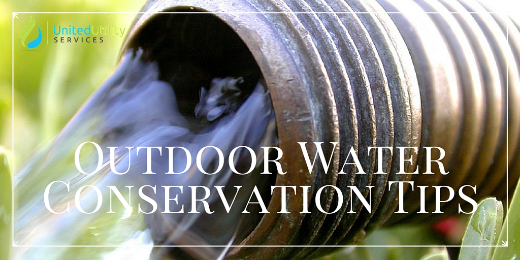 Outdoor Water Conservation Tips